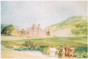 ハーストモンソー城、サセックス 作： Joseph Mallord William Turner