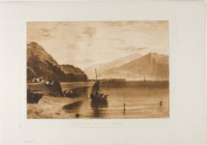 インヴァリー ピア ロック ファイン、朝 作： Joseph Mallord William Turner