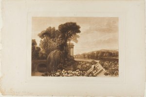 Isis、Book of Studies のプレート 68 作： Joseph Mallord William Turner