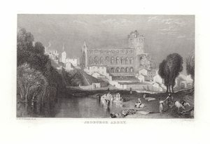 ジェドバラ修道院 作： Joseph Mallord William Turner