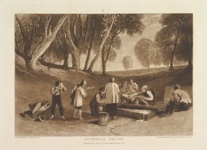 1811年1月1日、少年トリックLiber Studiorum、パートV、プレート22。 作： Joseph Mallord William Turner