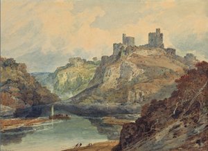 キルガラン城、1798年頃（紙に水彩画） 作： Joseph Mallord William Turner