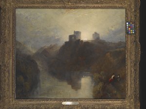 キルガレン城（キャンバスに油彩） 作： Joseph Mallord William Turner
