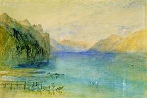 ローザンヌ（水彩・紙） 作： Joseph Mallord William Turner