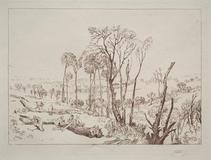研究は無料です、クローハースト、サセックス。 作： Joseph Mallord William Turner