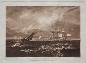 Liber Studiorum：リーダーシーピース。 作： Joseph Mallord William Turner