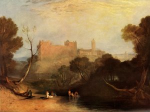 リンリスゴー宮殿、1807年、1934年。 作： Joseph Mallord William Turner