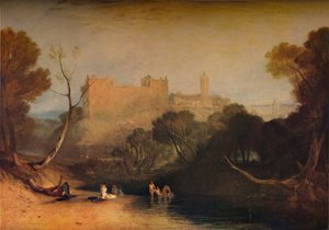 リンリスゴー宮殿、スコットランド、c1810、1938 作： Joseph Mallord William Turner
