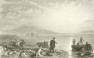 レーベン城 作： Joseph Mallord William Turner