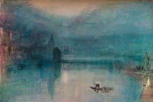 ルツェルン-夕方、c1842、1946。 作： Joseph Mallord William Turner