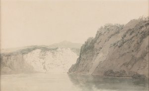 ルツェルン［またはアルトドルフ近郊のルツェルン］、制作年不詳（水彩、紙） 作： Joseph Mallord William Turner