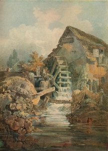 マーフォードミル、デンビーシャー、c1795 作： Joseph Mallord William Turner