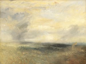 マーゲート（？）海から。 1835-40年頃 作： Joseph Mallord William Turner