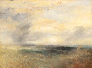マーゲート、海から、1835年頃 作： Joseph Mallord William Turner