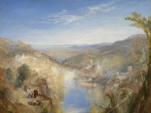 現代イタリア - ピッフェラーリ 作： Joseph Mallord William Turner