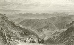 ムスーリーとランドーン、ランドールから 作： Joseph Mallord William Turner