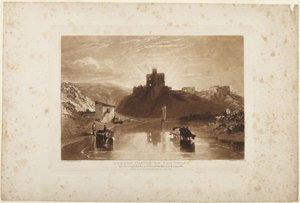 ツイード川沿いのノーハム城 作： Joseph Mallord William Turner
