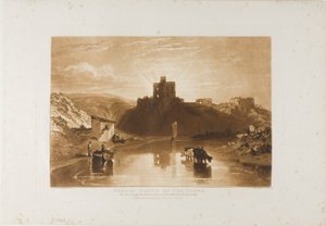 ノーハム城、Book of Studies のプレート 57 作： Joseph Mallord William Turner
