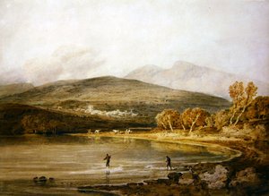 ノース・ウェールズ（水彩・紙） 作： Joseph Mallord William Turner
