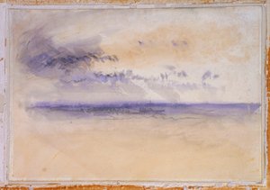 沖合：海と雲 作： Joseph Mallord William Turner