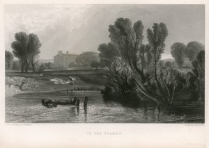 テムズ川で 作： Joseph Mallord William Turner