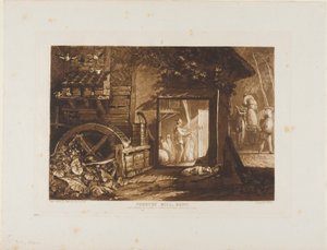 ペンベリー ミル、ケント、Liber Studiorum のプレート 12 作： Joseph Mallord William Turner