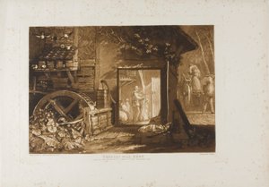 ペンベリー ミル、ケント、Liber Studiorum のプレート 12 作： Joseph Mallord William Turner