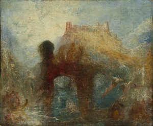 1846年後のクイーンマブス洞窟。 作： Joseph Mallord William Turner