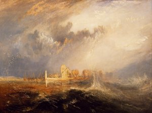 キルブーフ、セーヌ川の河口 作： Joseph Mallord William Turner