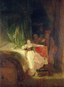 レンブラントの娘、1827年 作： Joseph Mallord William Turner