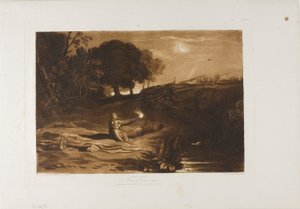 リスパ、『学問の書』のプレート 46 作： Joseph Mallord William Turner