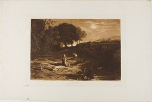 リスパ、『学問の書』のプレート 46 作： Joseph Mallord William Turner