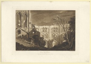 リヴォー・アビー 作： Joseph Mallord William Turner