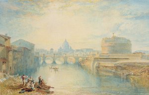 ローマ（紙にトイレ） 作： Joseph Mallord William Turner