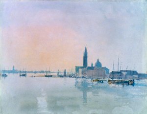 ドガーナ出身のサンジョルジョマッジョーレ、1819年。 作： Joseph Mallord William Turner