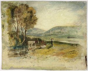 ラットワースでのシーン 作： Joseph Mallord William Turner