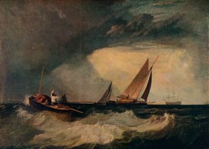ホイットステーブルホイ、別名パイロットボート、レッドキャップ、c1809 作： Joseph Mallord William Turner