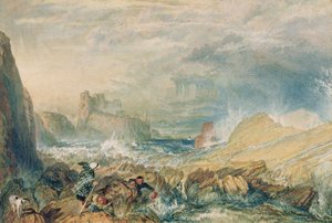 タンタロン城 作： Joseph Mallord William Turner