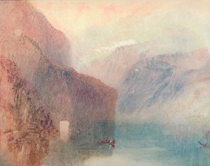 チャペルに伝える、フルレン、1909 作： Joseph Mallord William Turner