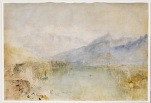 トゥーン湖、1844年頃 作： Joseph Mallord William Turner