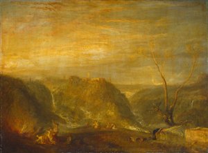 プロセルピンのレイプ 作： Joseph Mallord William Turner