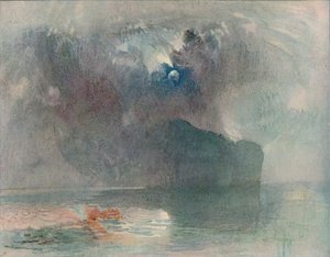 ゼーリスベルク：月光、1909年 作： Joseph Mallord William Turner