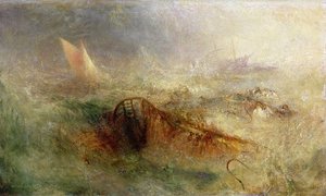 嵐 1840-45年頃 油彩・カンヴァス 作： Joseph Mallord William Turner