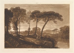 ミネルヴァ神殿メディカリベルスタジオラム、パートV、プレート23、1811年1月1日。 作： Joseph Mallord William Turner