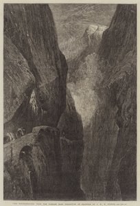トイフェルスブリュッケ 作： Joseph Mallord William Turner