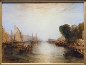王立ヨット隊によるレガッタ 作： Joseph Mallord William Turner