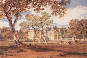 タウンリーホール、1798年頃