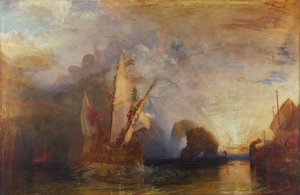ポリュペーモスを派生させるユリシーズ 作： Joseph Mallord William Turner