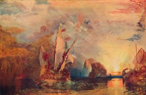 ユリシーズ、ポリフェムスを退治、1829年、1904年 作： Joseph Mallord William Turner