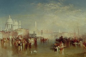 ベニス、1840 作： Joseph Mallord William Turner
